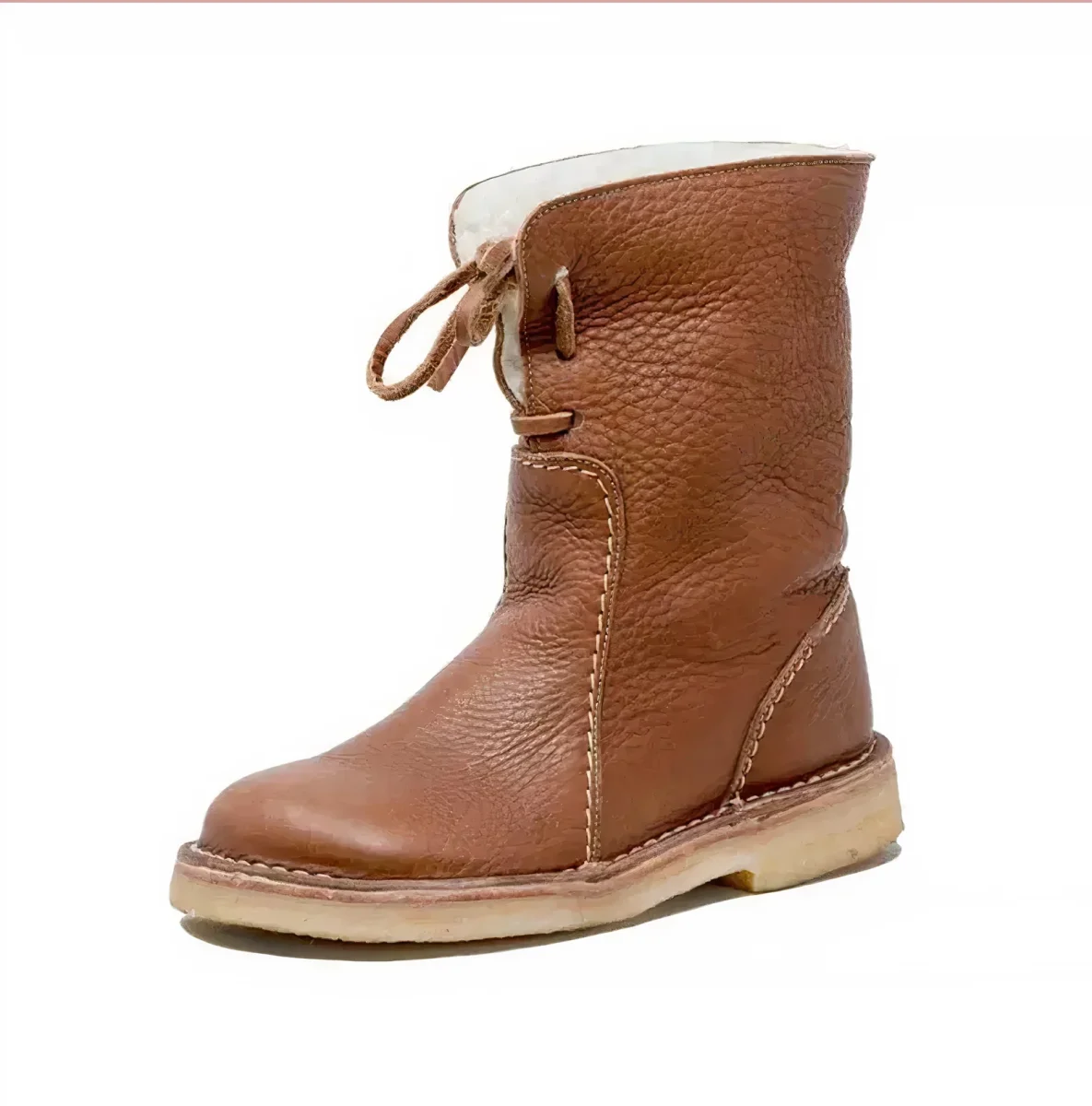 Schicke lässige Damen-Lederstiefel (wadenhoch) für Stil und Komfort im Alltag