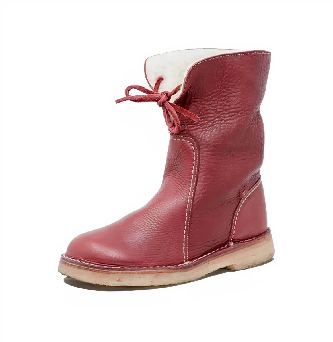 Schicke lässige Damen-Lederstiefel (wadenhoch) für Stil und Komfort im Alltag - Bild 4