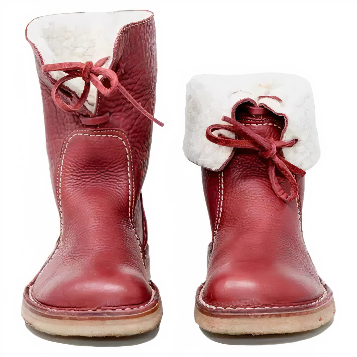 Schicke lässige Damen-Lederstiefel (wadenhoch) für Stil und Komfort im Alltag - Bild 9