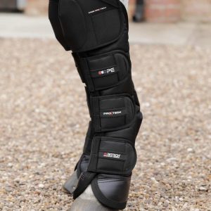 PE Ballistic Knee Pro-Tech Horse Travel Boots