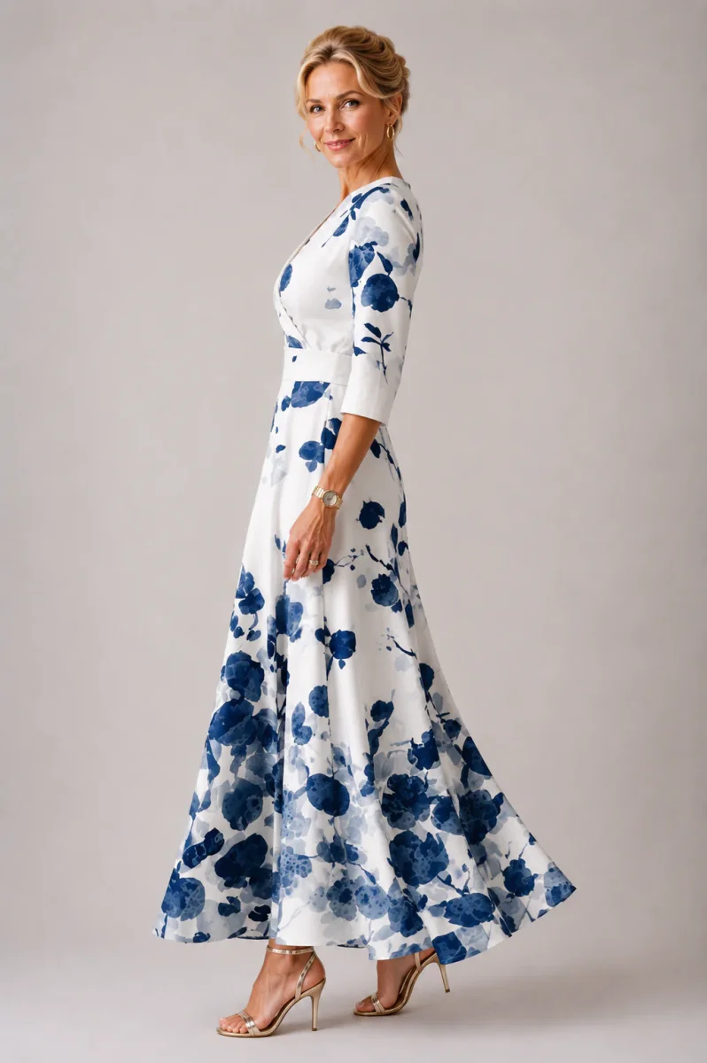 Ysa | Schickes Kleid mit Blumendruck