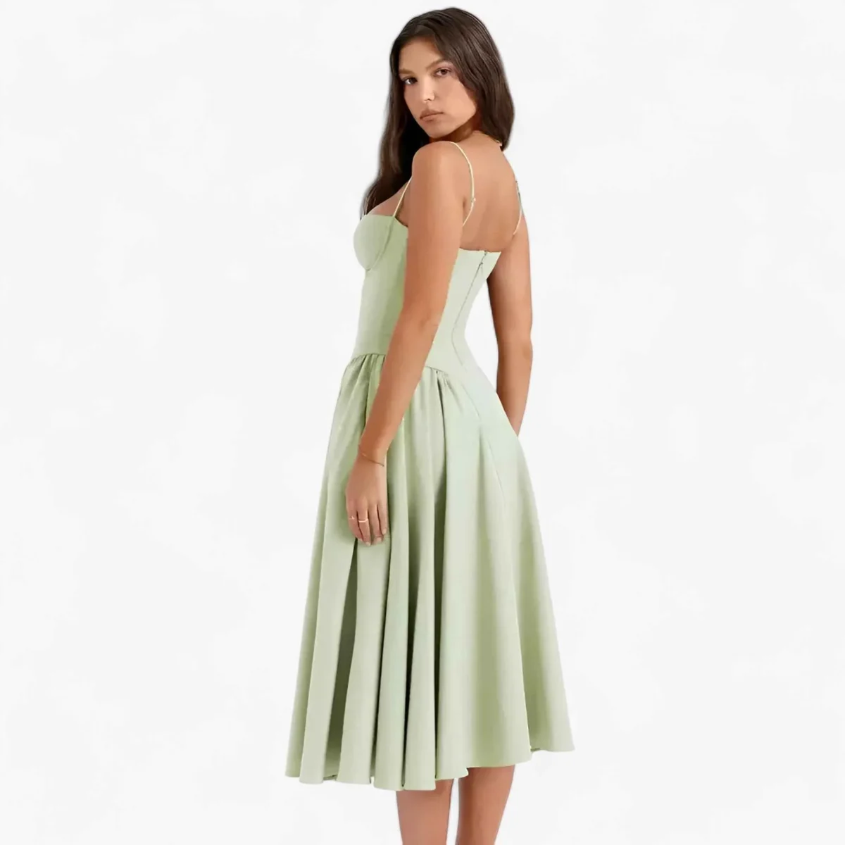 Damen Elegantes Midikleid für Hochzeitsgast - Bild 3