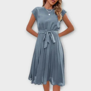 Lässiges Plissee-Kleid Damen