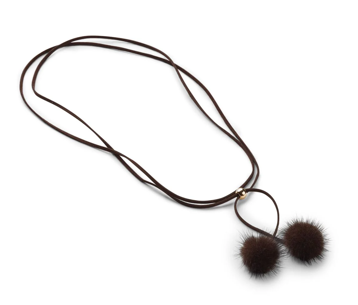 Nicki Halsband | Minkhår | Tofsar - Bild 4