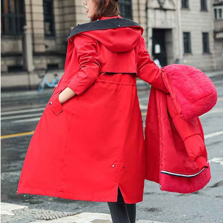 Fionna Damen-Winterjacke mit Kapuze und plüschigem Fellkragen - Bild 7